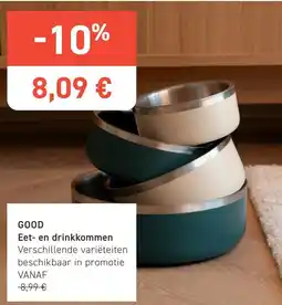 Tom&Co Eet- en drinkkommen aanbieding