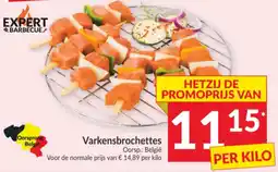 Intermarché Varkensbrochettes aanbieding