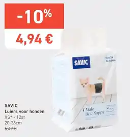 Tom&Co Savic luiers voor honden aanbieding