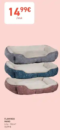 Tom&Co Flamingo mand aanbieding