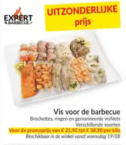 Intermarché Vis voor de barbecue aanbieding