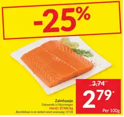 Intermarché Zalmhaasje aanbieding