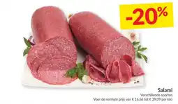 Intermarché Salami aanbieding