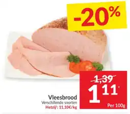 Intermarché Vleesbrood aanbieding