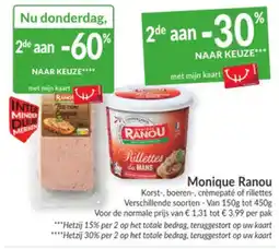 Intermarché Monique Ranou aanbieding