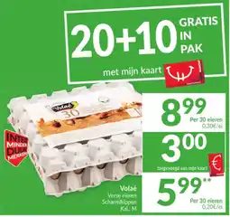 Intermarché Volaé Verse eieren Scharrelkippen aanbieding