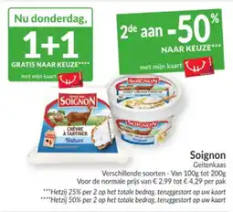 Intermarché Soignon Geitenkaas aanbieding