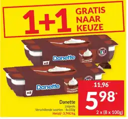 Intermarché Danette Liégeois aanbieding