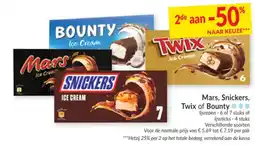 Intermarché Mars, Snickers, Twix of Bounty aanbieding