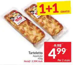 Intermarché Tarteletto Appelcake aanbieding