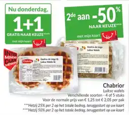 Intermarché Chabrior Luikse wafels aanbieding