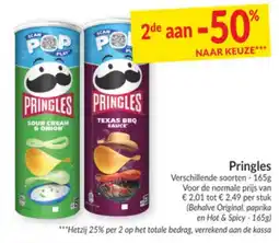 Intermarché Pringles aanbieding