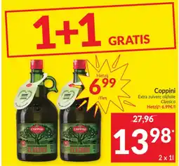Intermarché Coppini extra zuivere olijfolie classico aanbieding