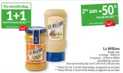 Intermarché La William Koude saus aanbieding