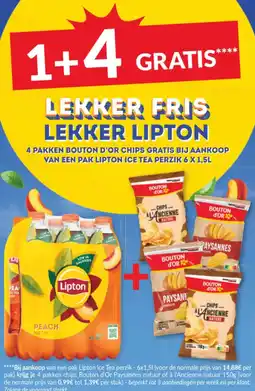 Intermarché Lipton ice tea aanbieding