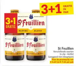 Intermarché St Feuillien Blonde aanbieding