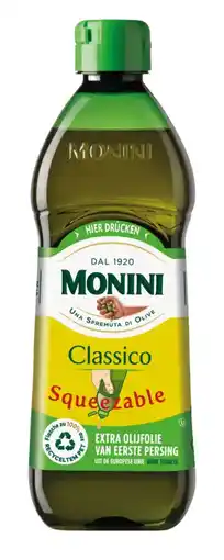 Albert Heijn Monini Classico olijfolie knijpfles aanbieding