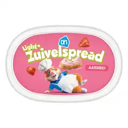Albert Heijn AH Hamsterchef Zuivelspread light aardbei aanbieding