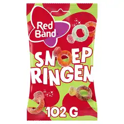Albert Heijn Red Band Snoepringen zoet & zuur aanbieding