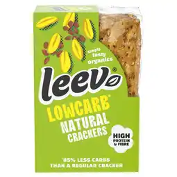 Albert Heijn Leev Lowcarb crackers naturel aanbieding