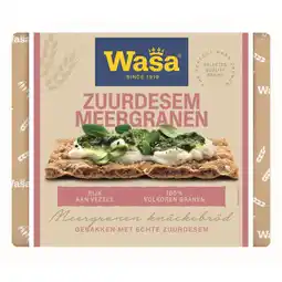 Albert Heijn Wasa Zuurdesem Meergranen aanbieding