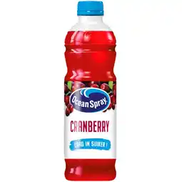 Albert Heijn Ocean Spray Cranberry laag in suiker aanbieding