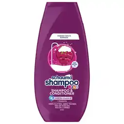Albert Heijn Schauma Kids shampoo & showergel raspberry aanbieding