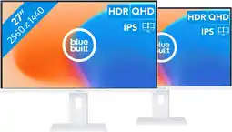 Coolblue BlueBuilt 27 Pouces Quad HD Écran PC Lot de 2 aanbieding