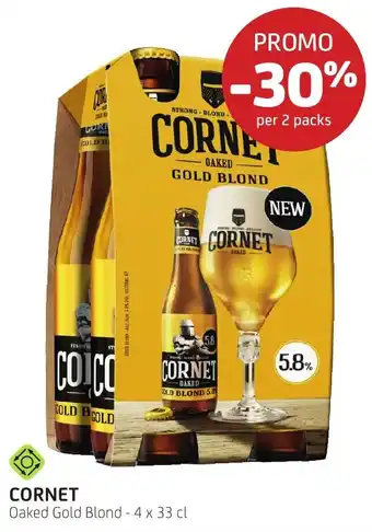 Cornet oaked gold blond