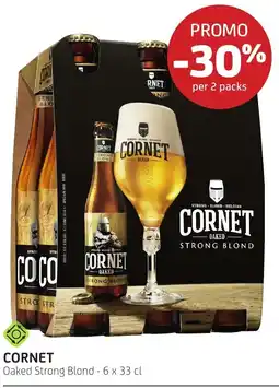 BelBev Cornet oaked strong blond aanbieding