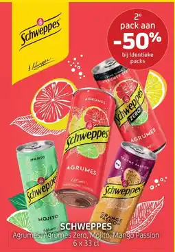 BelBev Schweppes aanbieding