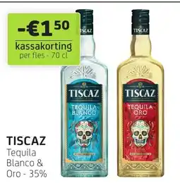 BelBev Tiscaz tequila blanco & oro aanbieding