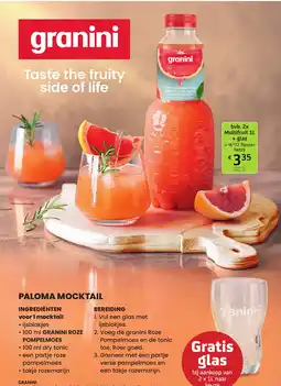 BelBev granini multifruit aanbieding