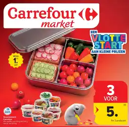 Carrefour Market Groentesnack Carrefour aanbieding