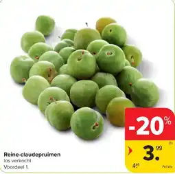 Carrefour Market Reine-claudepruimen aanbieding