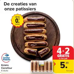 Carrefour Market Eclairs Carrefour aanbieding