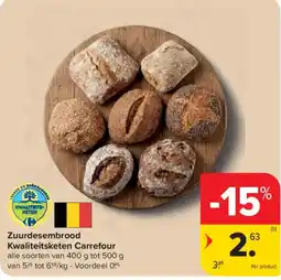 Carrefour Market Zuurdesembrood aanbieding