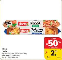 Carrefour Market Deeg Herta aanbieding