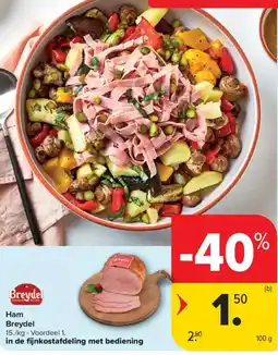 Carrefour Market Ham Breydel aanbieding