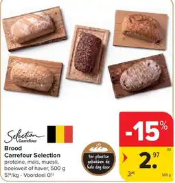 Carrefour Brood Carrefour Selection aanbieding