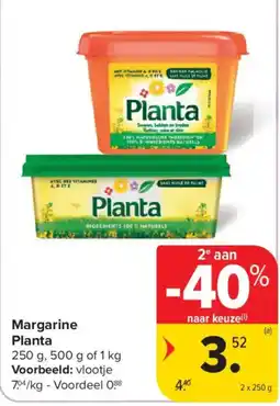 Carrefour Market Margarine Planta aanbieding