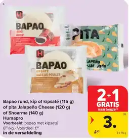 Carrefour Bapao kipsaté aanbieding