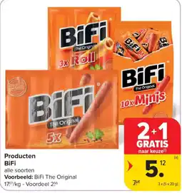 Carrefour Bifi the original aanbieding