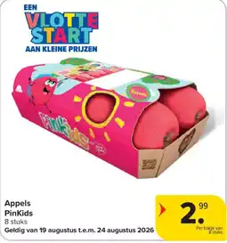 Carrefour Appels PinKids aanbieding
