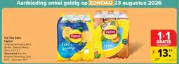Carrefour Market Ice Tea Zero Lipton aanbieding