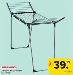 Carrefour Droogrek Pegasus 150 aanbieding