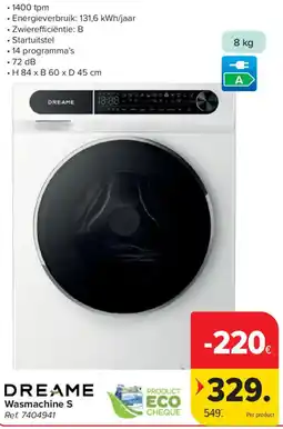 Carrefour Wasmachine S aanbieding