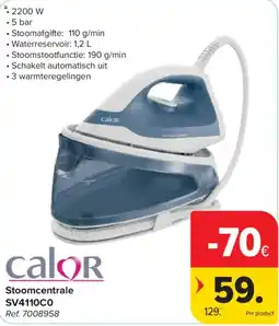 Carrefour Stoomcentrale SV4110C0 aanbieding