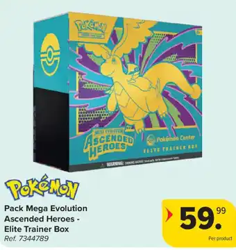 Pack mega evolution ascended heroes - elite trainer box