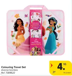 Carrefour Colouring Travel Set aanbieding